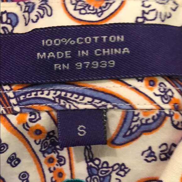 Crazy design short sleeve button down - Picture 2 of 2